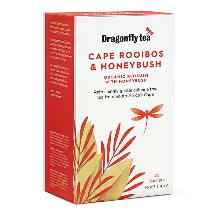 Dragonfly Tea Organic Cape Rooibos & Honeybush 20 Sachets