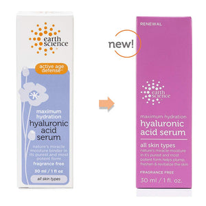 Earth Science Hyaluronic Acid Serum 30ml - Earth Science