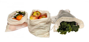 organic produce bags bread bag 3 pack