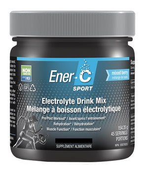 Ener - C Ener - C Sport Electrolyte Drink Mixed Berry 154.35g - Ener - C