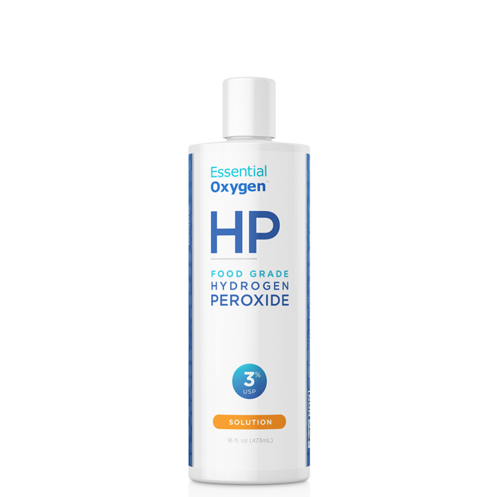 Essential Oxygen HP Hydrogen Peroxide Food Grade 3% 473ml