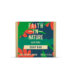 Faith In Nature Aloe Vera Soap Bar 100g - Faith In Nature