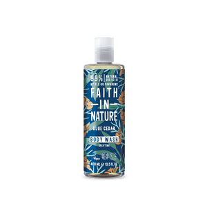 Faith In Nature Blue Cedar Body Wash 400ml - Faith In Nature