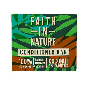 Faith In Nature Conditioner Bar Coconut & Shea Butter 85g - Faith In Nature