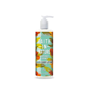 Faith In Nature Grapefruit & Orange Hand & Body Lotion 400ml - Faith In Nature