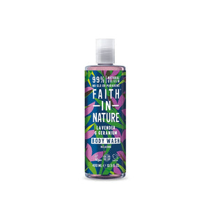 Faith In Nature Lavender & Geranium Body Wash 400ml - Faith In Nature