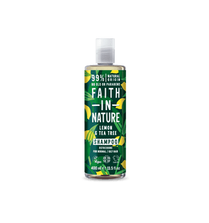 Faith In Nature Lemon & Tea Tree Shampoo 400ml - Faith In Nature