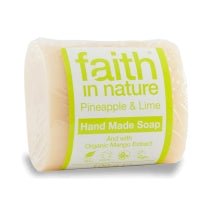 Faith In Nature Pineapple & Lime Hand Made Soap 100g - Faith In Nature