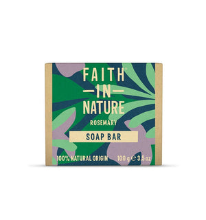 Faith In Nature Rosemary Soap Bar 100g - Faith In Nature