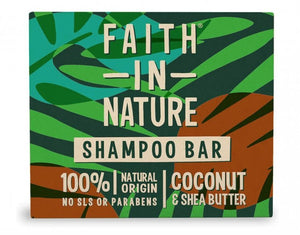 Faith In Nature Shampoo Bar Coconut & Shea Butter 85g - Faith In Nature