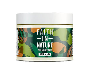 Faith In Nature Shea & Argan Hair Mask 300ml - Faith In Nature