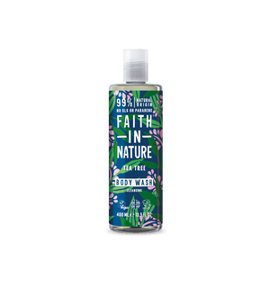 Faith In Nature Tea Tree Body Wash 400ml - Faith In Nature