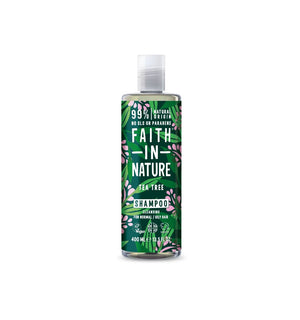 Faith In Nature Tea Tree Shampoo 400ml - Faith In Nature