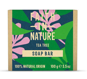 Faith In Nature Tea Tree Soap Bar 100g - Faith In Nature