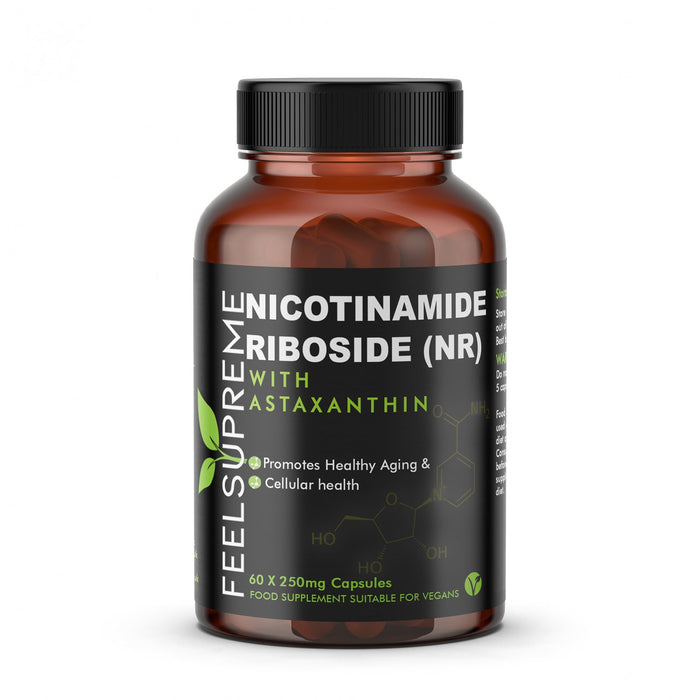 Feel Supreme Nicotinamide Riboside (NR) with Astaxanthin 60's