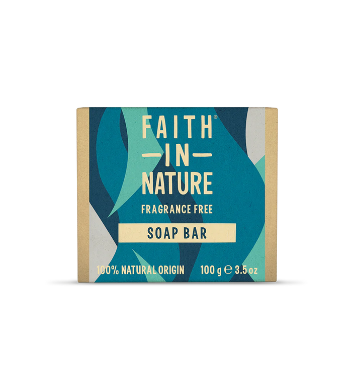 Faith In Nature Fragrance Free Soap Bar 100g