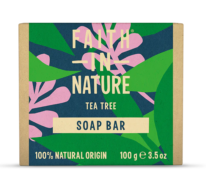 Faith In Nature Tea Tree Soap Bar 100g