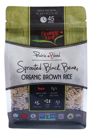 Floating Leaf Sprouted Black Bean, Organic Brown Rice 350g