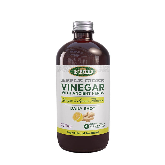 FMD Apple Cider Vinegar Ginger & Lemon 100ml