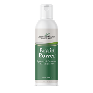 brain power liposomal curcumin resveratrol 180ml