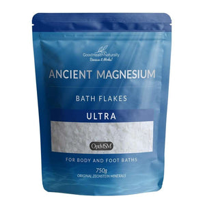 ancient magnesium bath flakes ultra with optimsm 750g