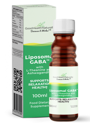 Good Health Naturally Liposomal GABA with L-Theanine And Ashwagandha 100ml