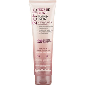 2chic frizz be gone taming cream shea butter sweet almond oil 150ml