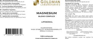 magnesium blend complex 120s