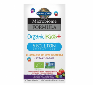 microbiome formula organic kids 30s