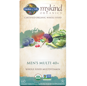 Garden of Life mykind Organics Men's Multi 40+ 60's