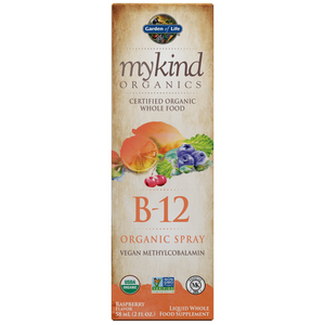 Garden of Life mykind Organics B-12 Organic Spray Raspberry Flavour 58ml