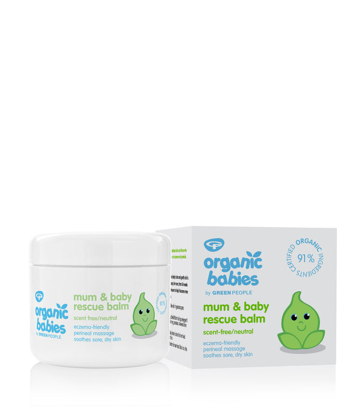 Green People Organic Babies Mum & Baby Rescue Balm Scent-Free/Neutral 100ml