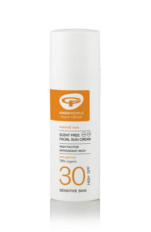 scent free facial sun cream spf30 50ml