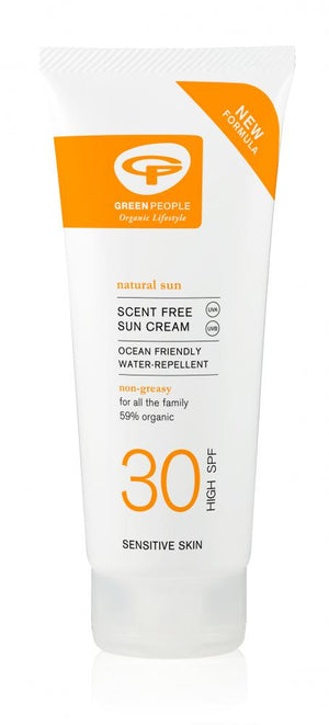 scent free sun cream spf30 200ml