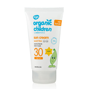 organic children sun lotion spf30 scent free 150ml 1