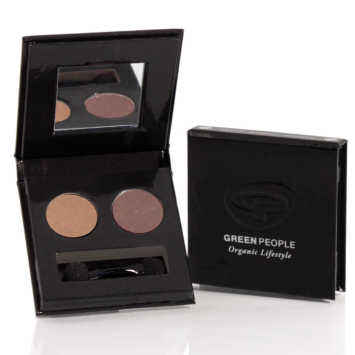 Green People Night Forest Eye Duo (Tawny Owl Taupe & Mink Brown)