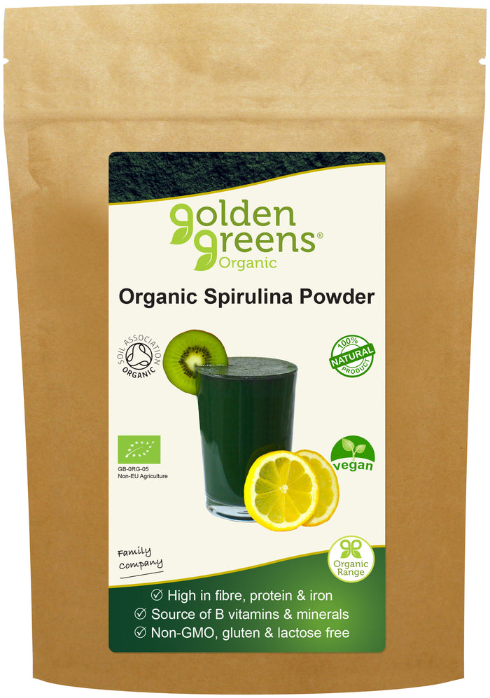 Golden Greens (Greens Organic) Organic Spirulina Powder 200g