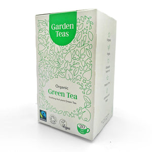 organic fairtrade green tea 20 teabags