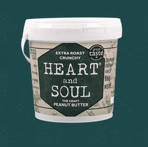 Heart and Soul  Extra Roast Crunchy The Craft Peanut Butter 1kg