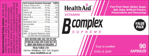 vitamin b complex supreme 90s