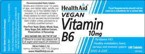 vitamin b6 10mg 100s