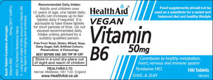 vitamin b6 50mg 100s