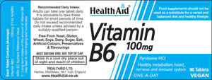 vitamin b6 100mg 90s