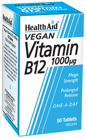 vegan vitamin b12 1000ug 50s