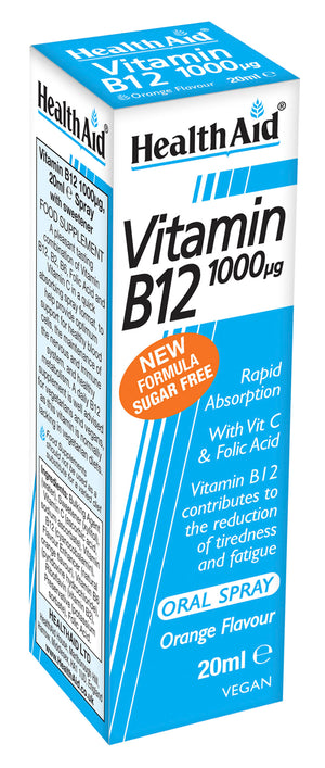 vitamin b12 1000ug oral spray 20ml