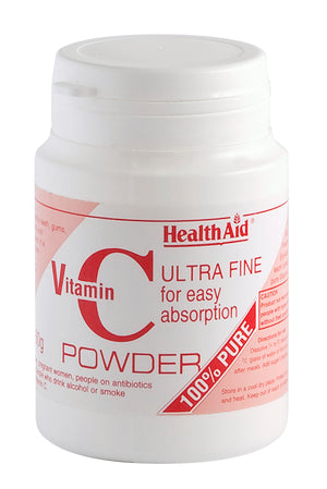 Health Aid Vitamin C 100% Pure Ultrafine 100g