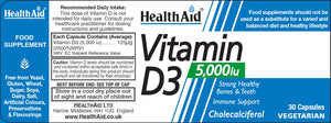 vitamin d3 5000iu 30s