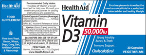 vitamin d3 50 000iu 30s