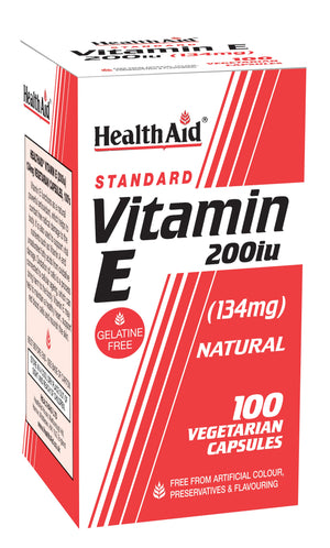 Health Aid Standard Vitamin E 200iu 100's