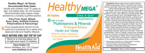 healthy mega multi vitamin minerals prolonged release 90s
